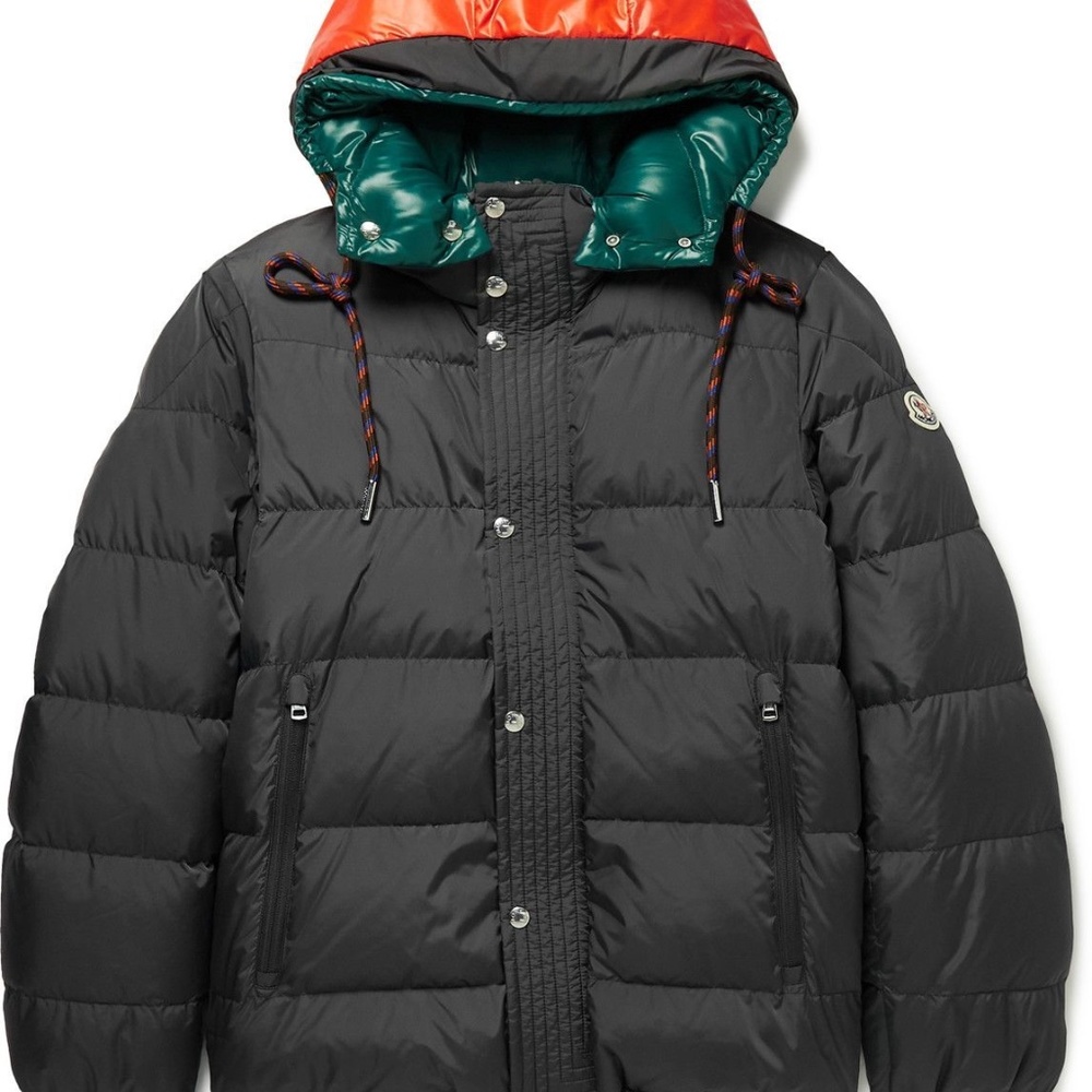 Moncler Reversible Quilted Hooded Down Jacket